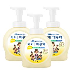 아이깨끗해 핸드워시 순 보송보송 파우더향 490ml 3개