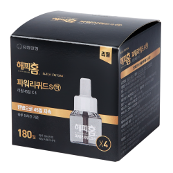 해피홈 블랙에디션 파워리퀴드s액 리필 45일 4p 1개