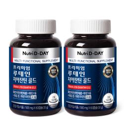 뉴트리디데이 프리미엄 루테인 지아잔틴 골드 30g 2개 60정