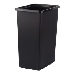 바이굿즈 종량제 분리수거 쓰레기통 75l 검정 1개