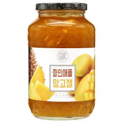 초록원 파인애플 망고잼, 1kg, 1개