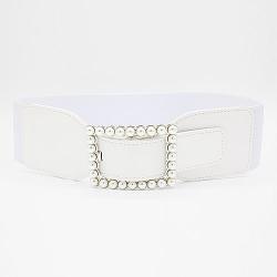 테드브라운 진주사각 스판 여자 벨트 60mm