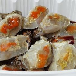 장안씨푸드 급냉 손질 절단암꽃게 1개 1kg