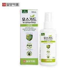 일양약품 모기 기피제 털 진드기 뿌리는 이카리딘 100ml 임산부 어린이 키즈 초강력 약 향 차단제 스프레이 안심 성분 추천 모스가드 휴대용 캠핑 군인 소풍 성묘객 등산객 낚시 남녀노소 벌레 퇴치, 1개입