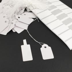 셀러서포터 100매 반지 목걸이 악세사리 안경 가격표 바코드 라벨 스티커 택, 실고리 가격표 100매