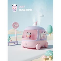 귀여운 마이멜로디 붕붕이 무드등 가습기 260ml USB충전 사무실 침실 아이방 가습기, G