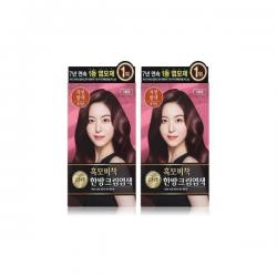 리엔 흑모비책 크림염색 자연밤색 2개, 단일상품