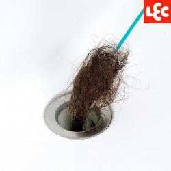 엘이씨 세면대 머리카락제거 배수구관 청소솔 2p S00190 스토어