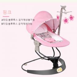 DW 스마트 아기진동바운서 아기요람 흔들요람(A타입) 바운서, (A타입)핑크