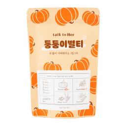 톡투허 퉁퉁이별티 임산부 호박차 루이보스 현미차 45g 1팩