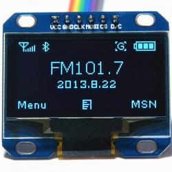 내륙 디스플레이 1 3인치 SPI OLED 모듈 파란색 12864/3입니다 아두이노 51 MSP420 STIM32 SCR HTDS BI13N 아두이노용 모듈 모듈 올레드, 없음