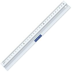 스테들러 알루미늄 자 563 30 30cm, 혼합 색상, 1개