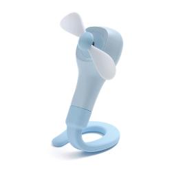 JHC USB충전식 다방면 장착 초편리 휴대용 미니 선풍기, 그린, 단일