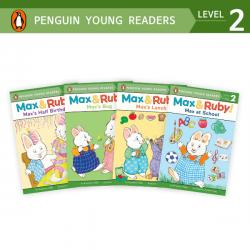 동방북스 영어원서 Penguin Young Readers Level 2 맥스 앤 루비 Max And Ruby 리더스북 4종 세트