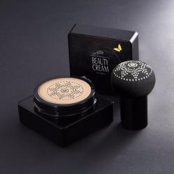 이미지 예쁜 쿠션 작은 버섯 비비크림 네이처 커버링 실크 보습 차질 오래 지속되고 밝은 피부톤 방수망 레드 동종 cc 크림 리퀴드 파운
