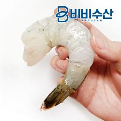 비비수산 생칵테일새우 대 대용량 900-1kg (50~59마리), 1팩, 900g~1000g
