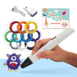 니즈 손도리 3D펜 일반패키지 RP600A, 02. 필라멘트 패키지1(흰색)