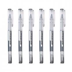 싸인펜 취미 AH2001 직액식 볼펜을 놓치다 수성 매니쉬 05MM 한통 1699386845, 2001 블랙 (6즈 )