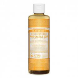 Dr. Bronner 's-순수성 액체 비누 (감귤류 8 온스)-유기농 오일로 만든 18-in-1 용도 : 얼굴 바디 헤어 세탁소 애