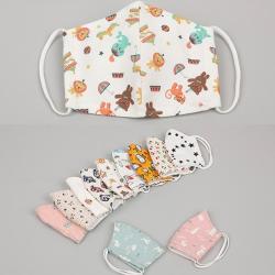 아이원더 국산 KC인증 유아동 순면 입체 마스크