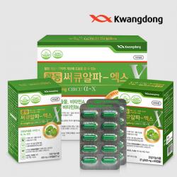 광동 써큐알파-엑스 4개월분 120정 은행잎 추출물 혈액순환개선 기억력개선 영양제, 54g, 1개