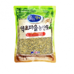 증안리약초마을 무공해 청정지역 깐녹두 2021년산 햇곡, 2개, 600g
