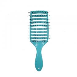 플라스틱 일체 큰 구부림 빗 미용 빗 정리 거칠다 순발 소통 매듭 제정, 초록색, 23.5*7.5cm