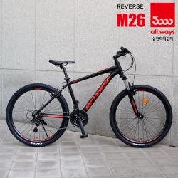 삼천리자전거 무료완전조립 삼천리 알루미늄 Mtb 자전거 리버스 M26 블랙 레드