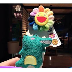 [2-4가지 세트] 스웨터 러블리 벨벳 브로치 개성 한국판 인스타그램 남녀 휘장 해바라기 벨벳 카우보이 일계 러블리 귀여움 핀 트렌디 만화 액세서리 액세서리 우뚝 서다 [4가지 세