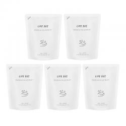 라이프썸 핸드워시 320ml (자동 손세정기 전용) 파우더향 x 5개 리필형 항균 거품형 손세정제 핸드솝 물비누, 단품
