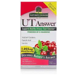 Nature's Answer Natures UT 네이쳐스앤서 UT앤서 디만노스 크랜베리 블렌드 1955g 방광건강 베지캡슐 90정, 1, 1개