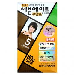세븐에이트 칼라크림 염모제 60g 5호 진한 밤색 2개