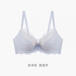 젖당파 대흉 얇은 청부함 측수함 용량 브래지어 소녀 고 화이트 봄 여름