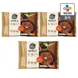 비비고 언양식 바싹불고기, 460g, 3개
