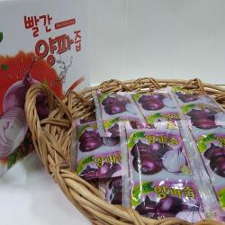 중리농원 빨간양파즙 50팩 + 맛보기 사은품 50팩 100ml 1박스