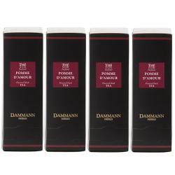 Dammann POMME D' AMOUR 다만프레르 사과 홍차 24티백 개별포장 4팩 (총 96크리스탈티백)