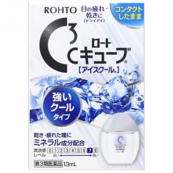 로토 C큐브 아이스쿨 13ml 안약 렌즈세정액 아이스쿨타입 시원한, 1개