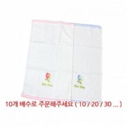 EEE139856명일 장미자수 행주 2P 손걸레 주방걸레 주방 핸드타올, 1, 1
