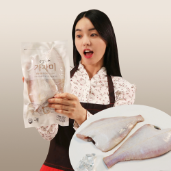 반건조 가자미 가재미 포항 냉동 손질가자미 3팩 6미, 중 220g(1팩2미) 4팩 8미