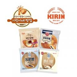 [본사직송] 기린이네 빵집 10봉 [ 단팥빵 3종 쌀슈크림 1종 ], 단팥빵 9봉 쌀슈크림 1봉