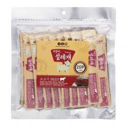 이맛이 설레개 소고기(눈물억제_눈건강)20p 애견 간식, 1
