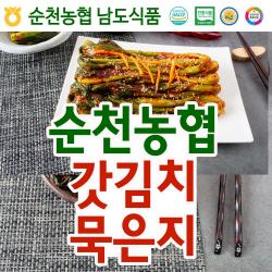순천농협남도김치 입점특가 갓김치3kg+묵은지2kg 혼합, 1.갓김치3kg+묵은지2kg