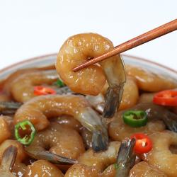 (16%할인)셰프애찬 살로만 깐 간장 대하장 600g 탱글탱글 새우장, 간장600g 1통