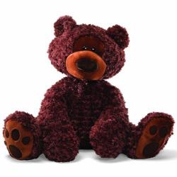GUND Philbin 테디 베어 점보 인형 플러시 초콜렛 브라운 29 ” GUND Philbin Teddy Bear Jumbo Stuffed Animal Plush Choc, 1set