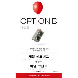 옵션 B:역경에 맞서고 회복탄력성을 키우며 삶의 기쁨을 찾는 법 와이즈베리