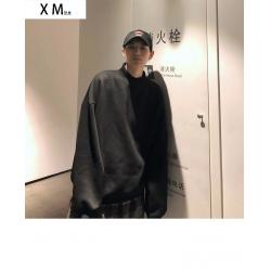 차오차오 코트 패션 남 코디 생 목폴라 가디언스 바람 구미 면 중반추 트렌드 카고, 블랙