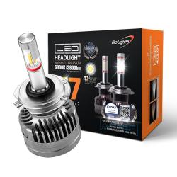  튜닝인증부품 바이오라이트 4면 합법 Led 전조등 H7 1 Set 2개입 A Type