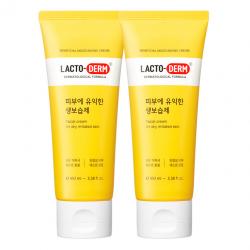 페이스 바디 유산균 수분크림 생보습제 온몸 가려움 온가족용 종근당 락토덤 100ml X 2