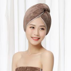 샤워를 마친 가방 머리의 모자 드라이 헤어 캡 남녀 긴 머리 단발 단발머리 수건 닦기 건조 두건, 다듯한 융털 긴모자 오부루크