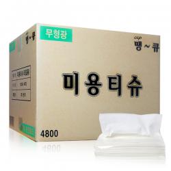 땡큐 미용티슈 리필형, 100개입, 48개